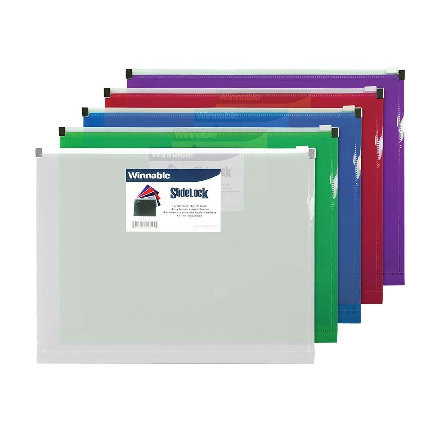 SlideLock® Letter ZIP Envelope – Montague Office Supplies