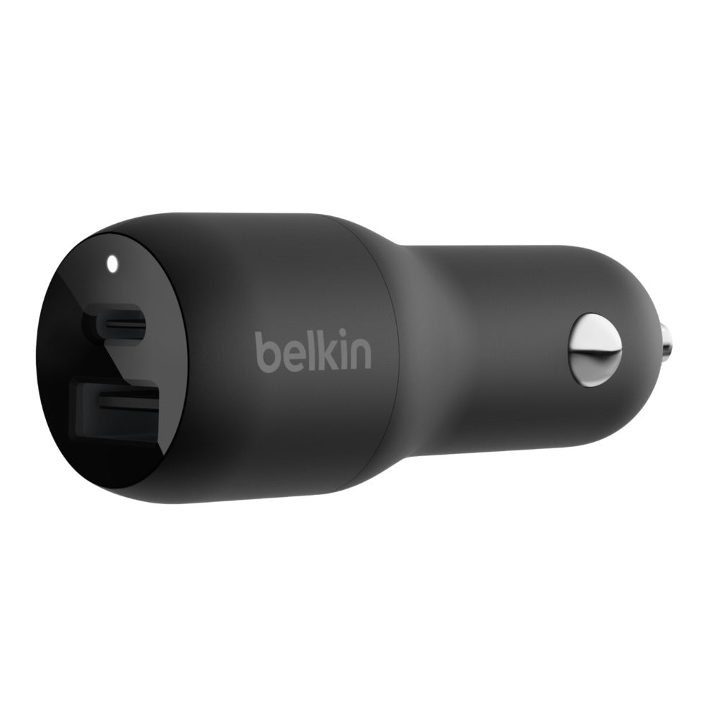 Belkin BoostCharge Car Charger Dual with PPS 37W Black CCB004btBK