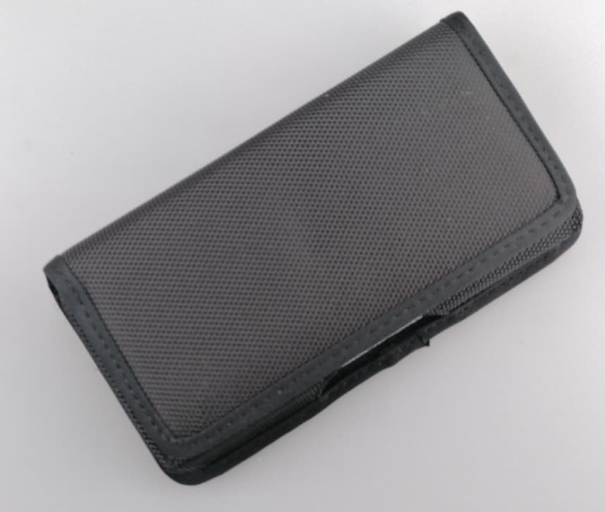 Nylon Case with Belt Loop Large Size Black for Phones 5.7-6.3 inch