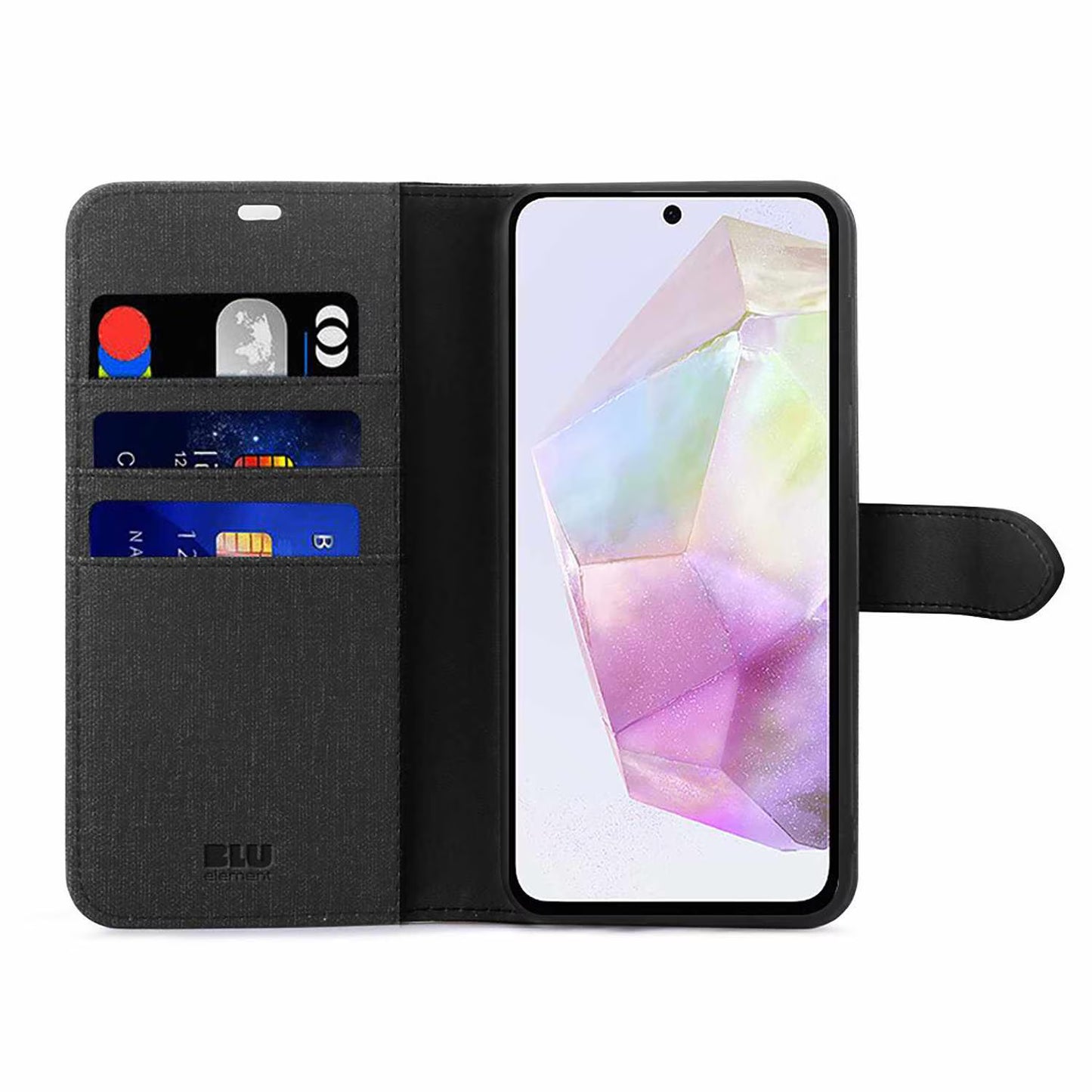 Blu Element Folio 2-in-1 Case Case Black for Samsung Galaxy A36 5G/Galaxy A56 5G