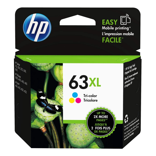 HP 63XL Tri-color Ink Cartridge