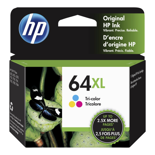 HP 64XL Tri-color Original Ink Cartridge