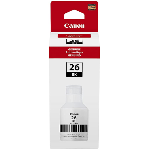 GI-26 Black Ink Bottle SKU 4409C001