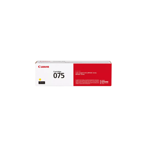 Canon Genuine Toner 075 Yellow