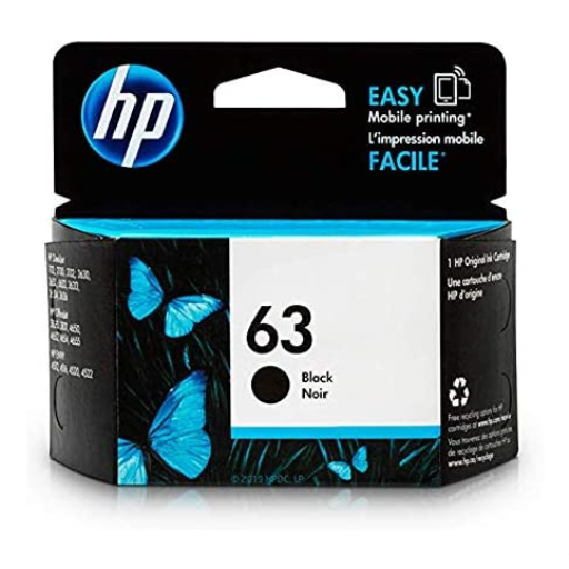 HP 63 Black Ink Cartridge