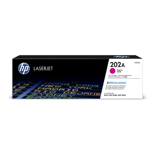 HP 202A Magenta LaserJet Toner Cartridge