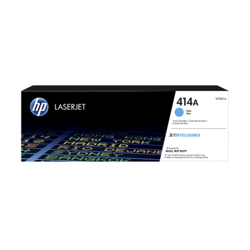 HP 414A Cyan LaserJet Toner Cartridge