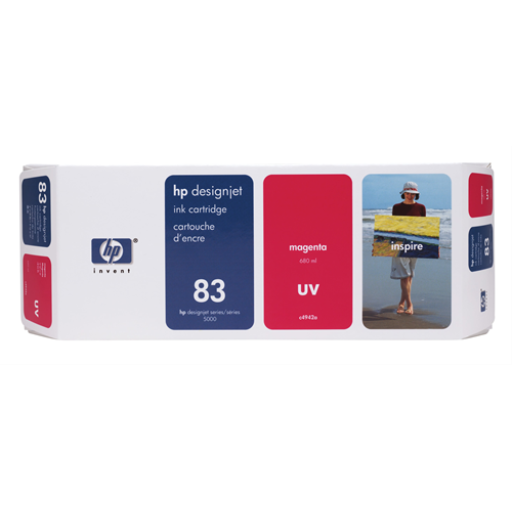 HP No. 83 UV Magenta Ink Cartridge