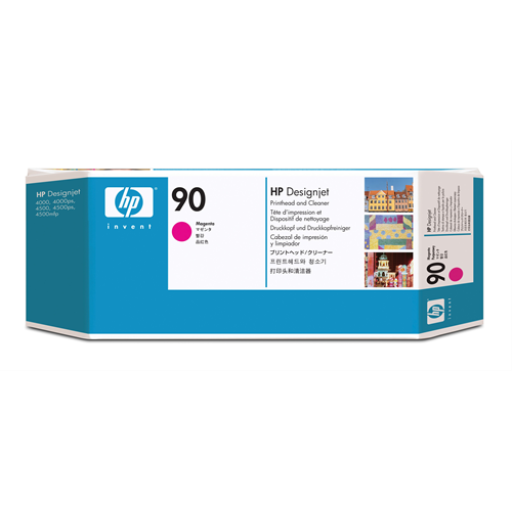 HP 90 Magenta  Printhead and Cleaner