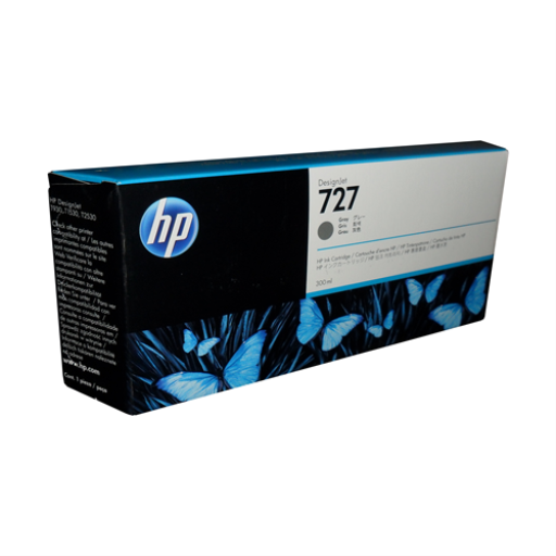 HP 727 300-ml Gray Ink Cartridge