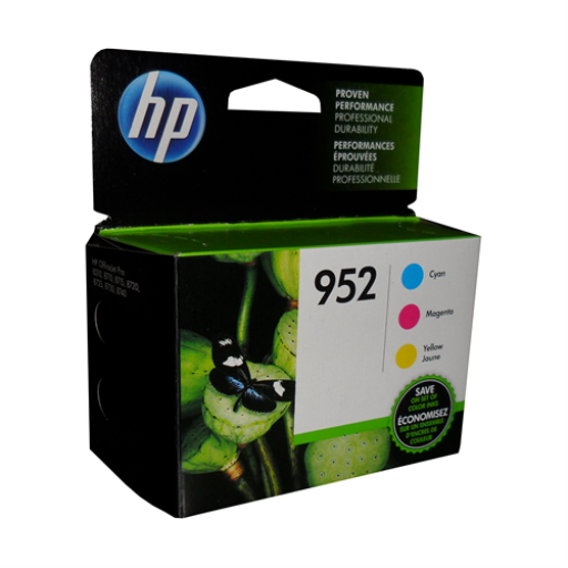 HP 952 CMY Ink Cartridge Combo 3-Pack
