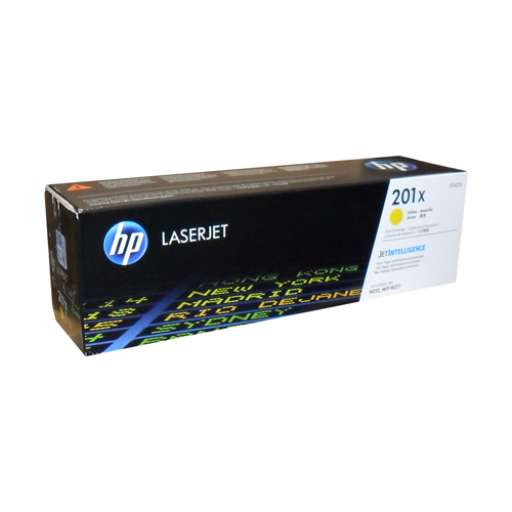 HP 201X Yellow LaserJet Toner Cartridge