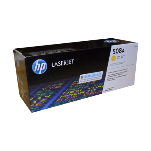 HP 508A Yellow LaserJet Toner Cartridge