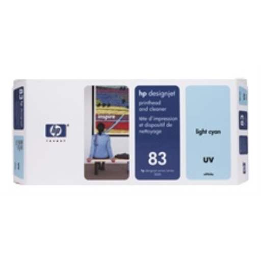 HP 83 UV Light Cyan PH and Cleaner