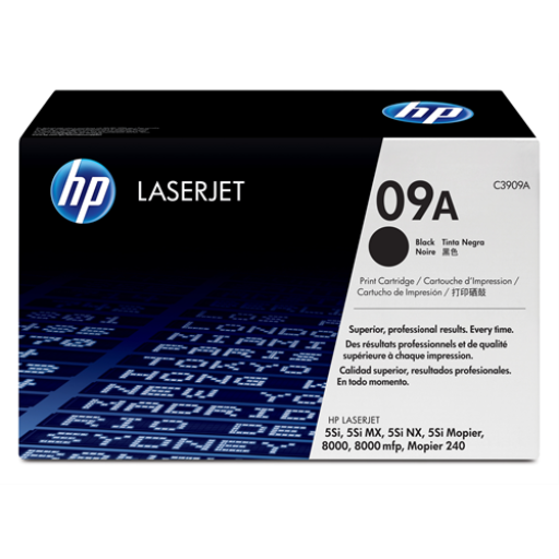 C3909A HP # 09A LASERJET 5SI, 8000 SERIES TONER (15K)