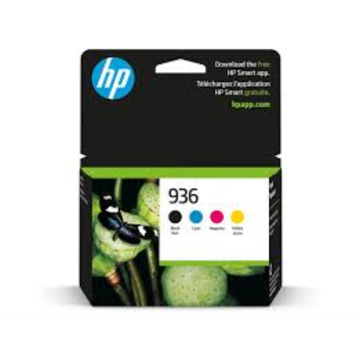 HP 936 CMYK Ink Cartridge 4-Pack