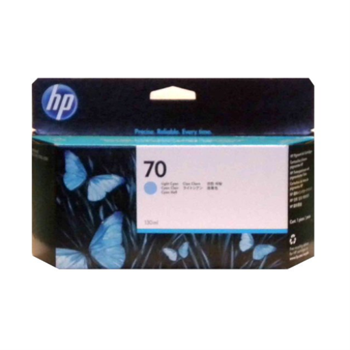 HP 70 Light Cyan 130ml Ink Cartrtidge