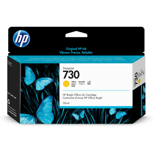 HP 730 130-ml Yellow Ink Cartridge