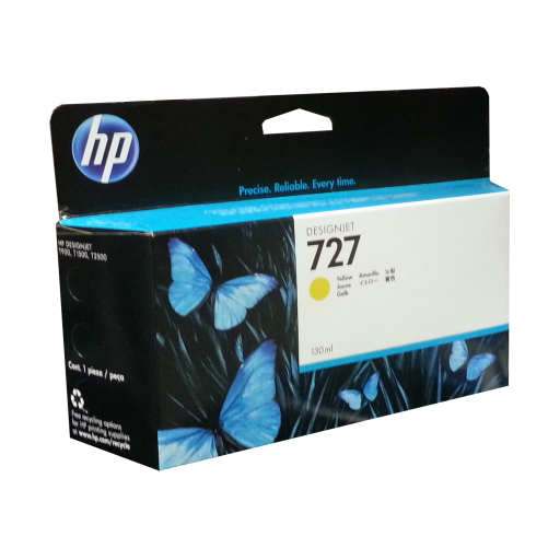 HP 727 300-ml Yellow Ink Cartridge