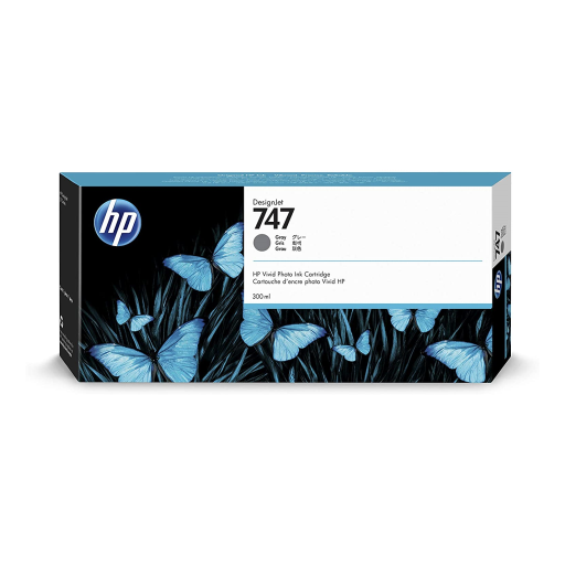 HP 747 300-ml Gray Ink Crtg