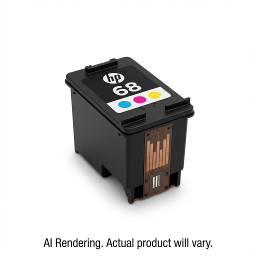 HP 68 Tri-Color Original Ink Cartridge