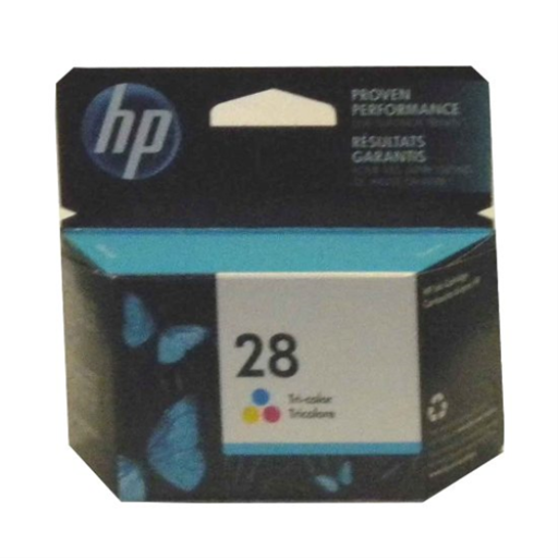 HP 28 Tricolor Inkjet Cartridge, NAM