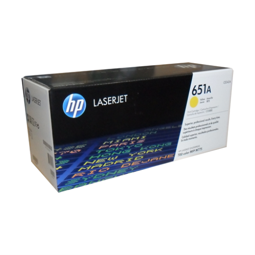 CE342A 651A YELLOW HP LaserJet 700 Color MFP 775 Ylw Crtg