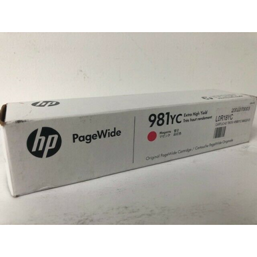 L0R18YC CONTRACT HP #981YC MAGENTA PAGEWIDE CARTRIDGE