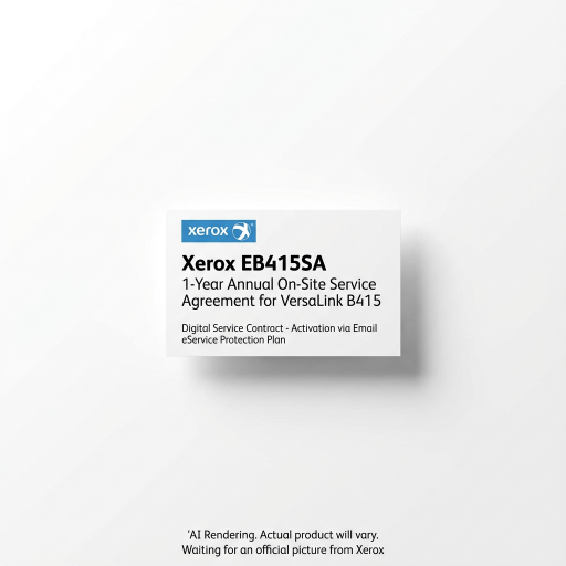Xerox 1 YEAR ANNUAL ON-SITE SERVICE, ORDERABLE IF PR