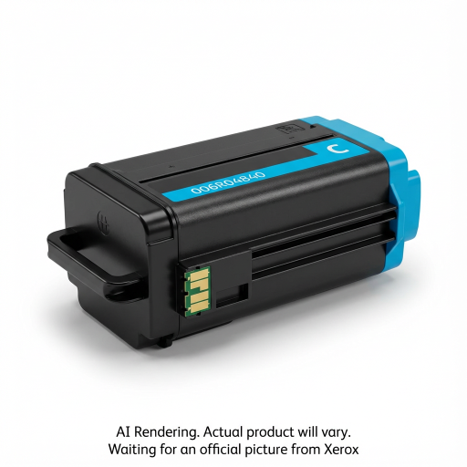 GENUINE XEROX CYAN HIGH CAPACITY TONER CARTRIDGE, XEROX C325 COLOR PRINTER/MULTIFUNCTION, (RETURN OPTIONAL)