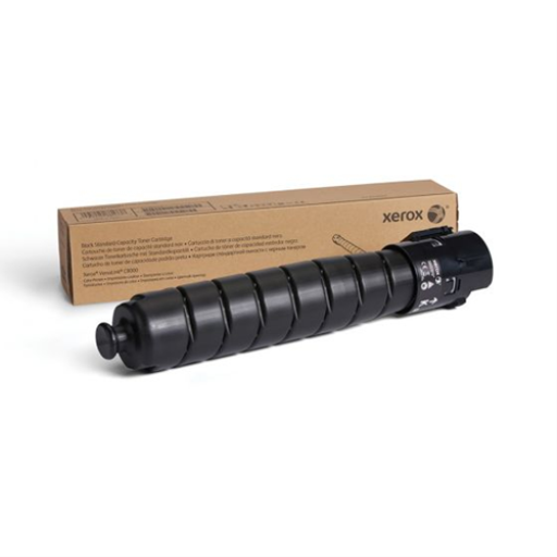 XEROX BLACK STANDARD CAPACITY TONER CARTRIDGE FOR VERSALINK C8000