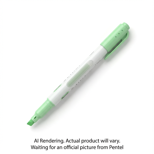 Illumina Flex Liquid Highlighter, Dual Tip Chisel and Bullet, Light Green Ink