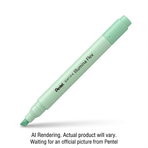 Illumina Flex Liquid Highlighter, Dual Tip - Chisel and Bullet, Pastel Green