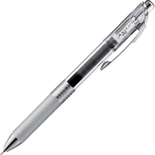 EnerGel Infree Retractable Liquid Gel Pen, (0.5mm) Needle Tip, Black Ink