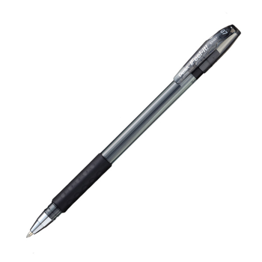 Feel-It! Capped Ballpoint Pen, (0.7mm), Black Ink