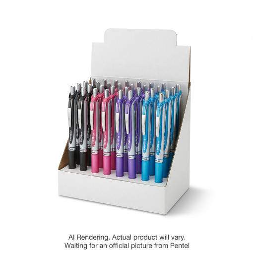 EnerGize Retractable Mechanical Pencil (0.5mm/0.7mm) Assorted Open Stock Display, 48PCS