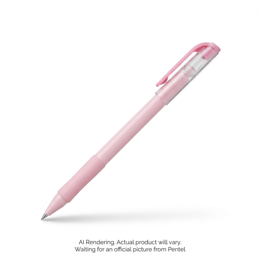 Milky Pop Pastel Gel Pen, (0.8mm), Pink Ink