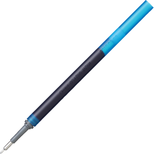 Refill Ink - For EnerGel Infree Gel Pen, (0.5mm) Fine Point Needle Tip, Blue Ink