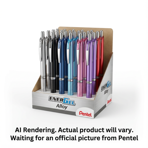 EnerGel Alloy (0.7mm), Open Stock Display 24PCS