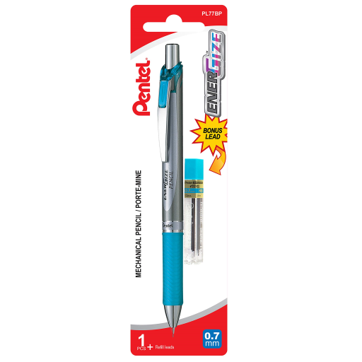 EnerGize Retractable Mechanical Pencil (0.7mm) 1PC Pack with bonus lead