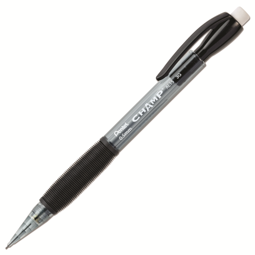 CHAMP Mechanical Pencil (0.5mm), Tinted Black Barrel