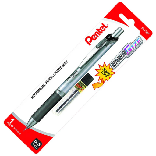 EnerGize Retractable Mechanical Pencil (0.5mm) 1PC Pack with bonus lead