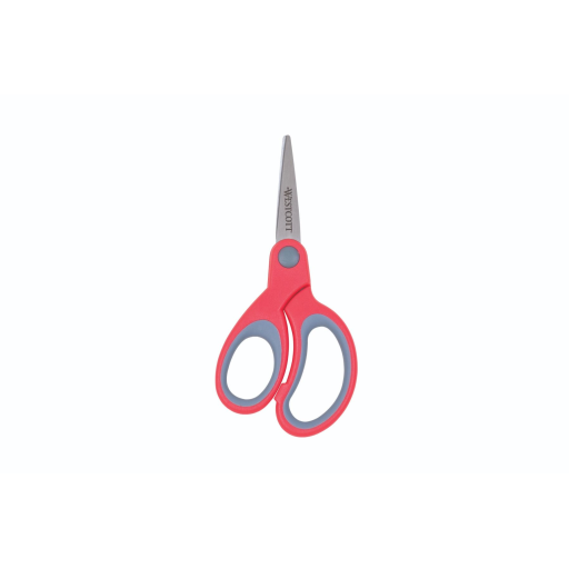 5" Pointed Soft Grip Lefty Scissors / 
Ciseaux gauchers pointus ? prise souple 5 po