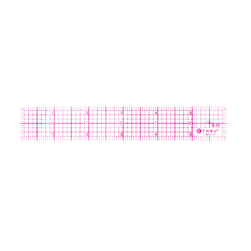 8ths Bevelled Ruler 6?  
R?gle biseau 1/8 au po, 6 po