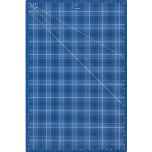 24" x 36" Double Sided Blue Cutting Mat / 
24 x 36 po bleu - double face