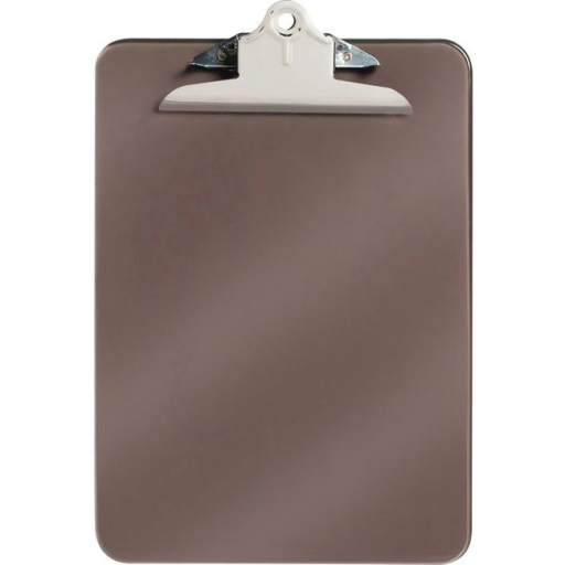Letter Size ? 9" x 12" - Smoke - 6" Spring Clip / 
Format lettre ? 9 po x 12 po - Fum? ? pince ? ressort 
6 po