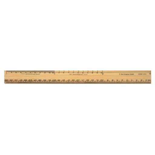 30cm ? Metric Scales, Plain Edge / 
30cm ? m?trique seulement ? ar?te ordinaire