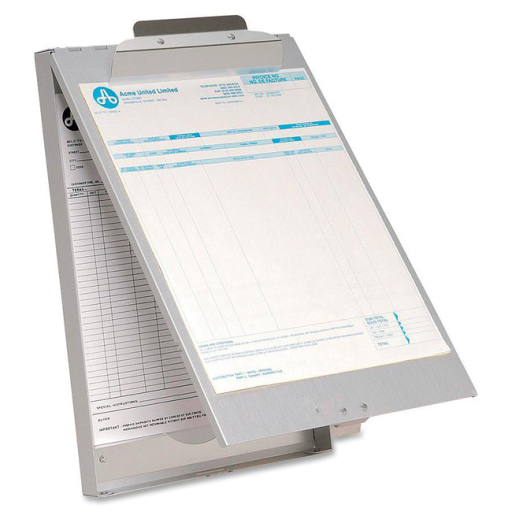 Letter Size, Top Hinged with Outer Clip / 
Charni?re sup?rieure, pince ext?rieure, format lettre