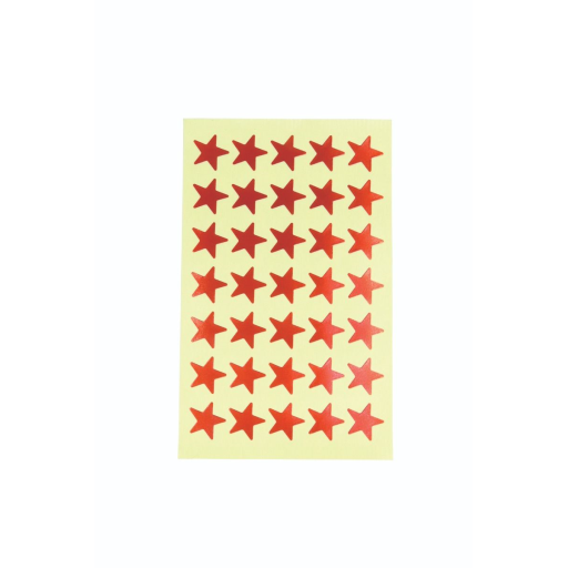 Red Stars, 350/Pkg. / 
?toiles rouges ? paquet de 350