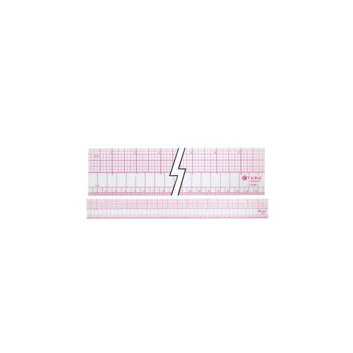 Inch/Metric Bevelled Ruler 18?
R?gle biseau m?trique/imp?riale, 18 po